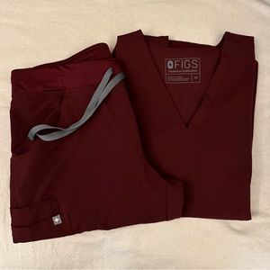 Figs Technical Collection (Burgundy)